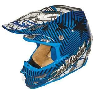  Fly Racing Formula MX Helmet Clash Blue/White Large 
