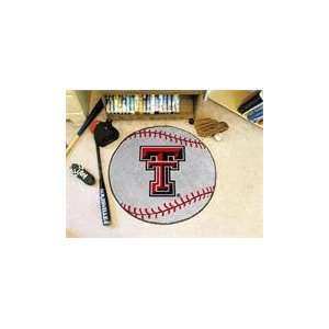  27 diameter Texas Tech University Baseball Mat