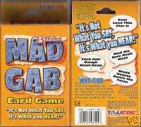 Bible Mad Gab Card Game  
