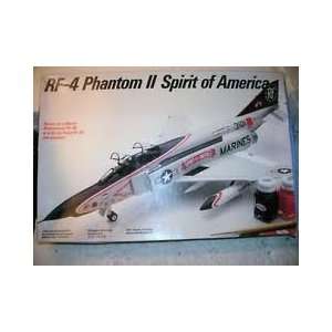  Testors RF 4 Spirit of America 145 Scale Model Kit Toys 