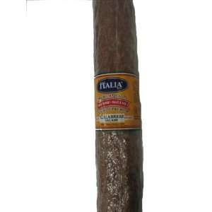 Calabrese Salami Hot By Italia 4 Lbs  Grocery & Gourmet 