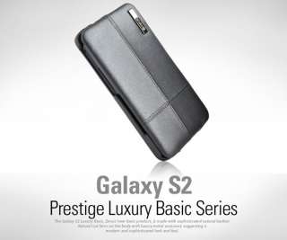 ZENUS Samsung Galaxy S2 i9100 Leather Case Luxury Basic  