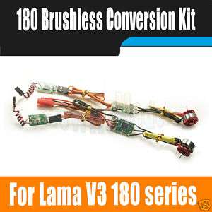 180Size Coaxial Heli Brushless Conversion Combo Lama V3  