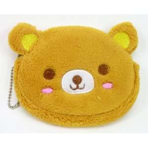  Cute Happy Little Bear Terry Cloth Kids Hand Purse Wallet 