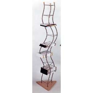  DVD Tower Storage Rack, Wave Style Electronics