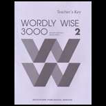 Wordly Wise 3000  Book 2   Answer Key 96 Edition, Kenneth Hodkinson 