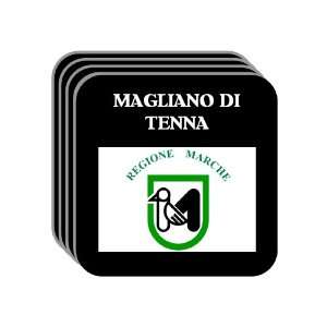   Region, Marche   MAGLIANO DI TENNA Set of 4 Mini Mousepad Coasters