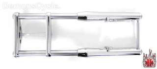 CHROME BILLET CUSTOM SMOOTH FRONT END STOCK LENGTH WIDE GLIDE FOR 