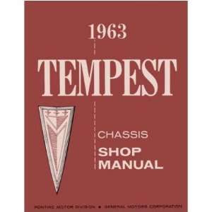   1963 PONTIAC TEMPEST Shop Service Repair Manual Book 