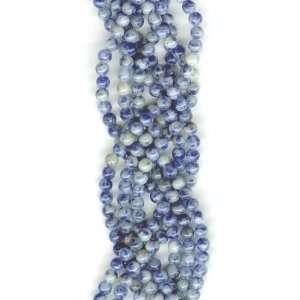  Genuine Denim Sodalite Gemstone Beads   4mm Round Arts 