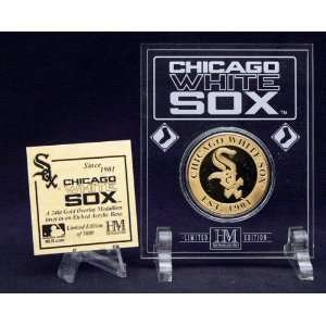  CHICAGO WHITE SOX 24KT GOLD COIN in Archival Etched 