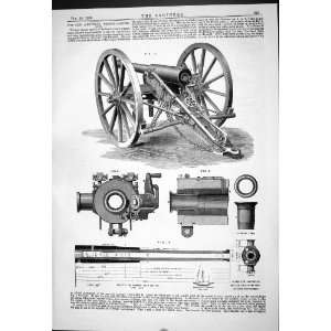   1880 13 Pounder Breech Loading Gun War Weapons