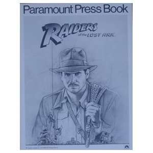  Raiders Of The Lost Ark Uncut Original 1981 Press Book 