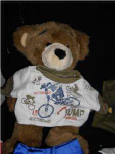 Build a Bear Bearemy and Boy Clothing Lot Fishing Vest Boxers 