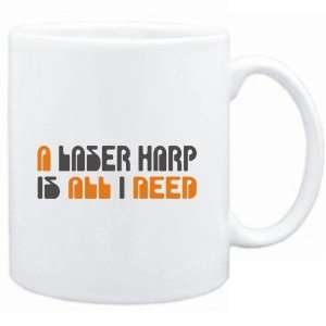  Mug White  A Laser Harp is all I need  Instruments 