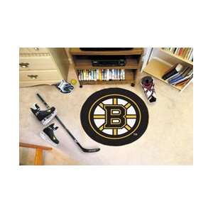  NHL Boston Bruins Rug Hockey Puck Mat