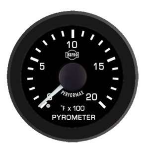    ISSPRO EV 2 Pyrometer Gauge   No Color 0 2000 degrees F Automotive
