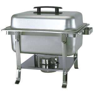  Continental Chafer 1/2 Size w/Welded Leg w/Plastic Handles 