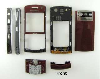 OEM BLACKBERRY PEARL 8110 8120 RED HOUSING FAST SHIP US  