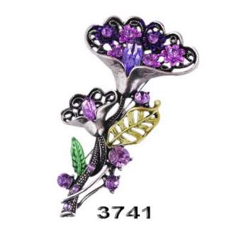   material alloy jewelry style brooches plating effect blacken packing