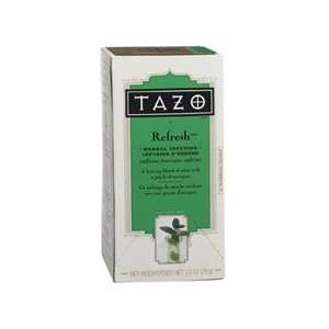 Tazo Refresh Herbal Tea Filterbags with Dispenser, 20 Count Filterbags 