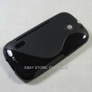 Black New Soft Gel TPU Case Cover Protector For Huawei U8650 Sonic 
