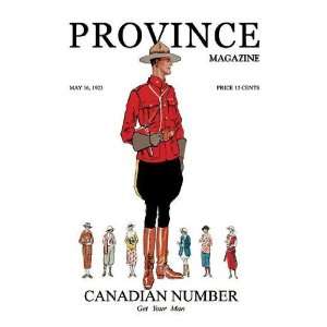  Exclusive By Buyenlarge Canadian Number Get Your Man 