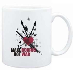  New  Make Boxing Not War  Mug Sports