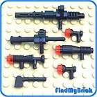 W01 Lego Star Wars Weapons Guns Blasters Multiple Colors  