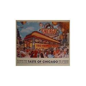  TASTE OF CHICAGO (1987) Poster
