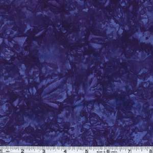  45 Wide Patina Handpaints Batik Blueberry Fabric By The 