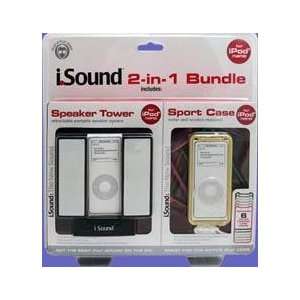  DreamGear iSound 2 in 1 Speaker/Case Bundle for iPod nano 