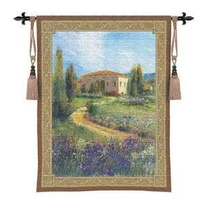 Fine Art Tapestries 2726 WH Morning in Spain Tapestry   Michael Longo