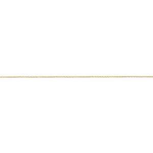  SilverSilk Non Tarnish Brassy Gold 3 Needle Round Knitted 