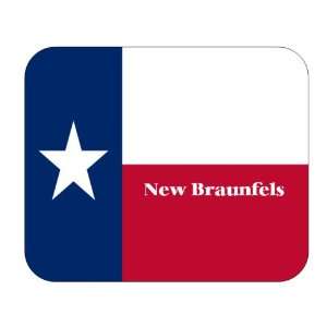  US State Flag   New Braunfels, Texas (TX) Mouse Pad 