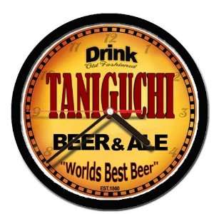  TANIGUCHI beer and ale cerveza wall clock 