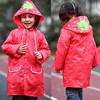 NWT Baby Waterproof Costume Rain Coat Strawberry 3 5T