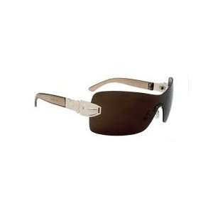  Unique Buckle Sunglasses with Bronze Lens 