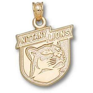  Penn State Nittany Lions 5/8in 10k Shield Pendant/10kt 