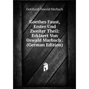  Von Oswald Marbach . (German Edition) Gotthard Oswald Marbach Books