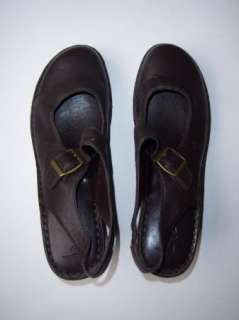  HOT BUY BOC MaryJanes Brown Wedges Heels Womens Shoes 