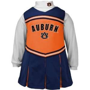  Reebok Auburn Tigers Orange Infant 2 Piece Cheerleader 