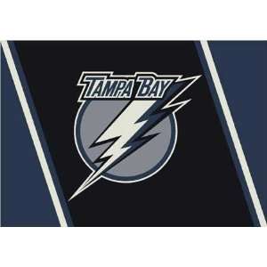  NHL Team Spirit Rug   Tampa Bay Lightning Sports 