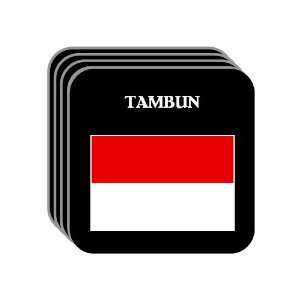  Indonesia   TAMBUN Set of 4 Mini Mousepad Coasters 