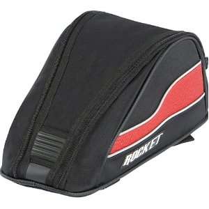 Joe Rocket Manta Tail Bag   Black/Red Automotive