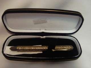 Gold Heirloom Rollerball Pen   Bombay Company w/Box  