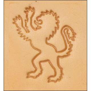 Craftool 3 D Stamp Lion Left tandy leathercraft  