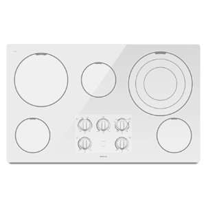  Maytag MEC7636WW   36Electric Cooktop Appliances
