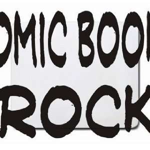  Comic Books Rock Mousepad
