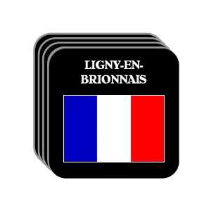  France   LIGNY EN BRIONNAIS Set of 4 Mini Mousepad 